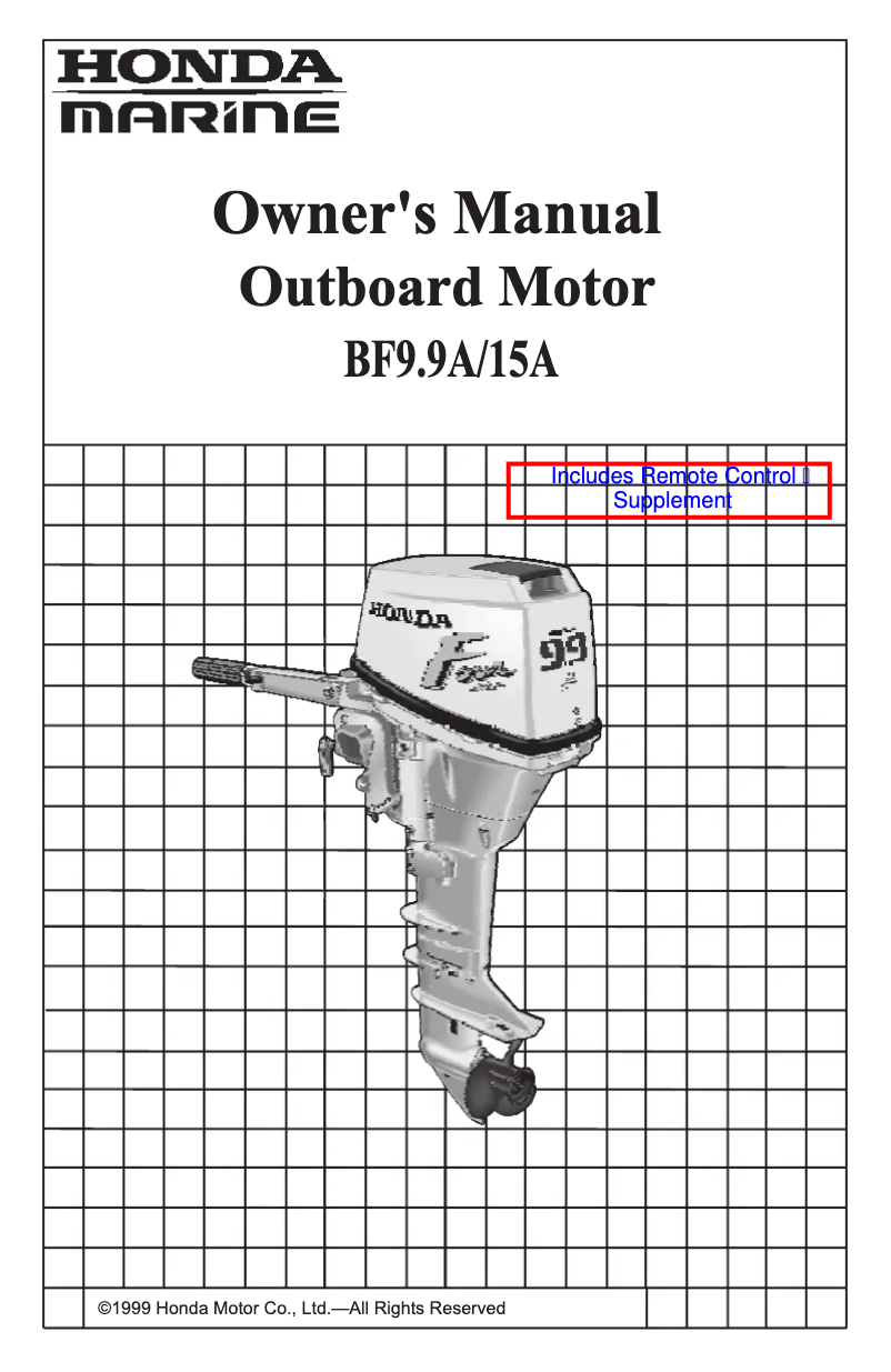 Imagen de la primera página del manual del dispositivo BF15A (2000)