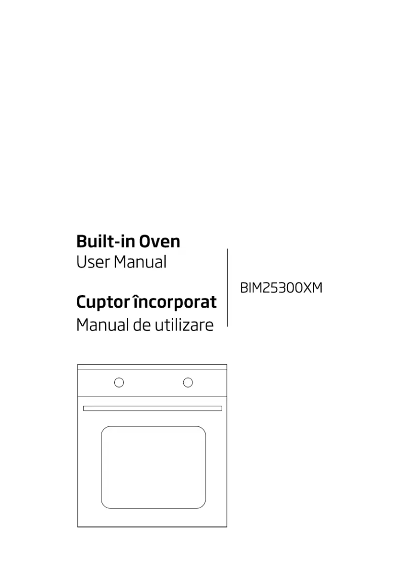 Imagen de la primera página del manual del dispositivo BIM25300XM