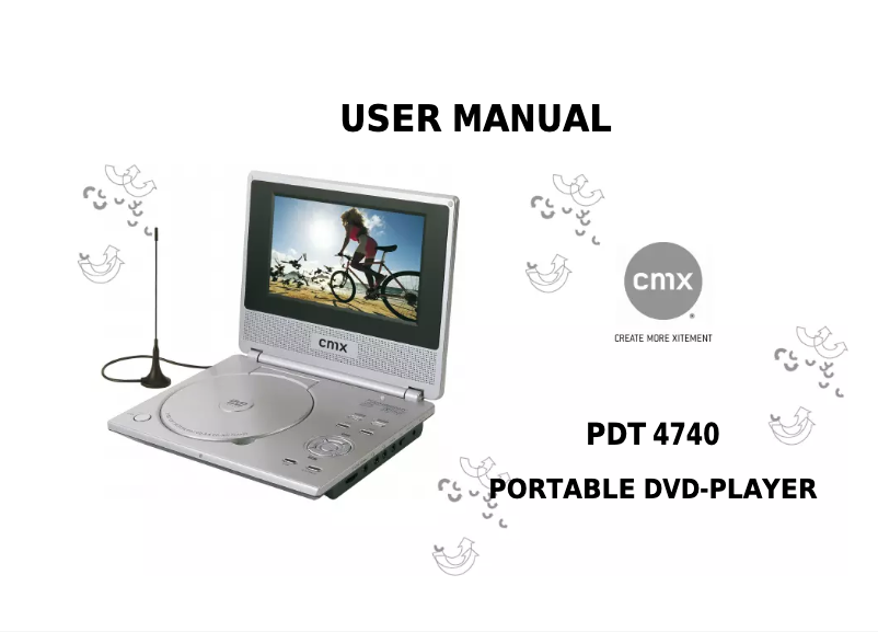 Página nº 1 - Manual de usuario CMX PDT 4740