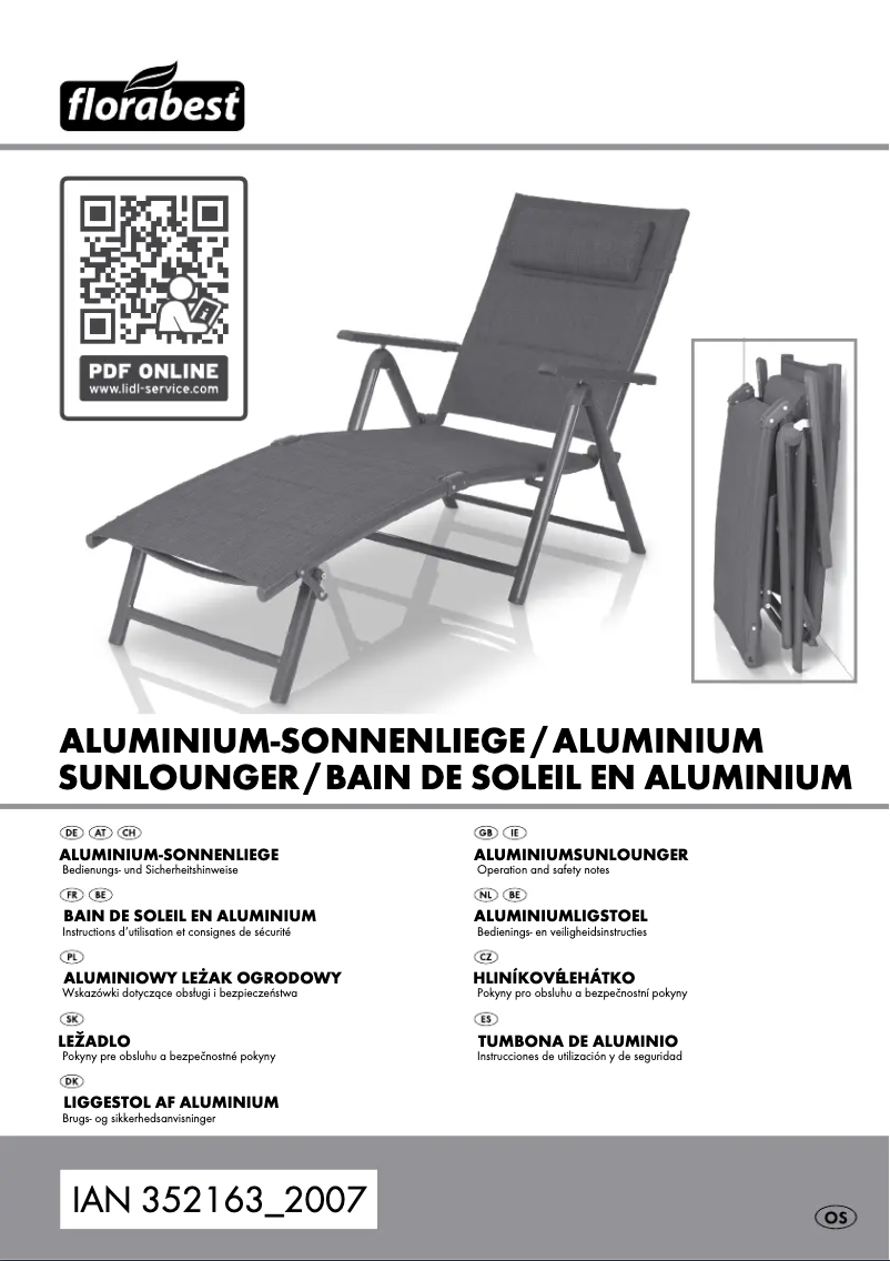 Imagen de la primera página del manual del dispositivo HG05829