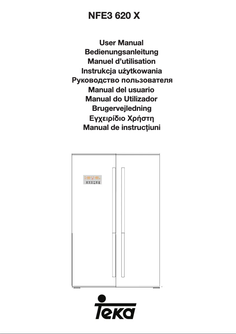 Imagen de la primera página del manual del dispositivo NFE3 620 X