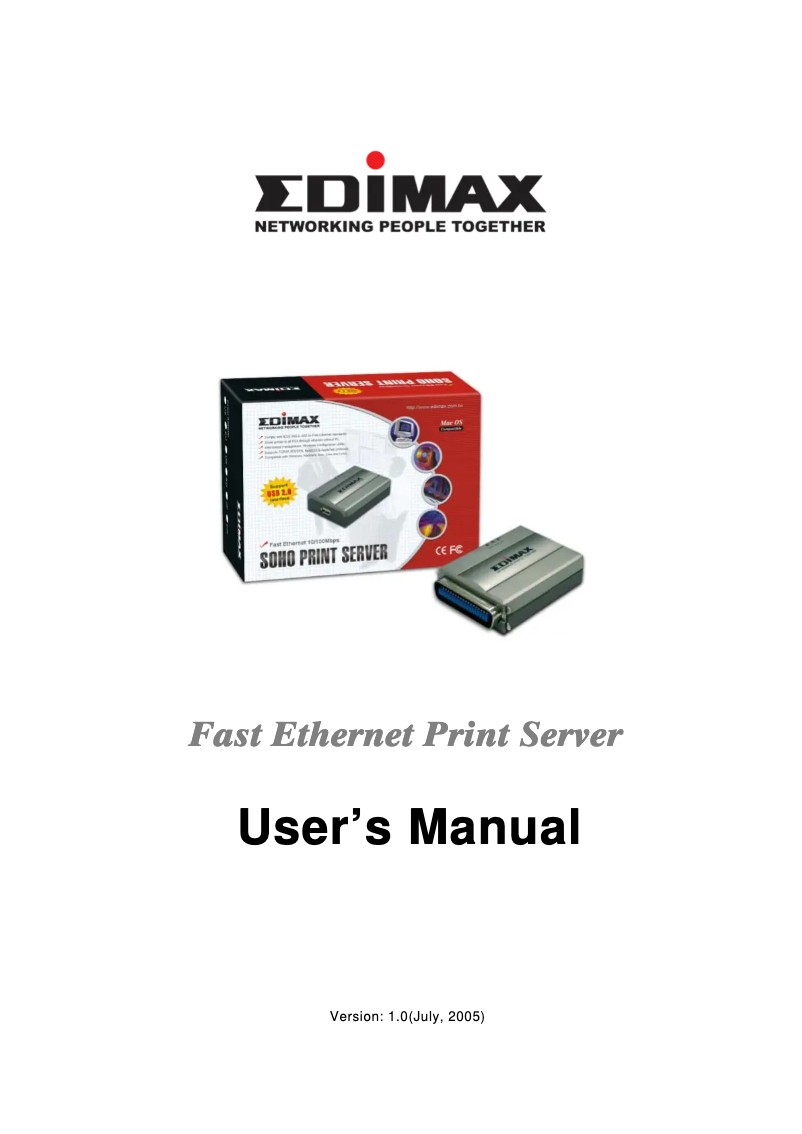 Imagen de la primera página del manual del dispositivo PS-1206P