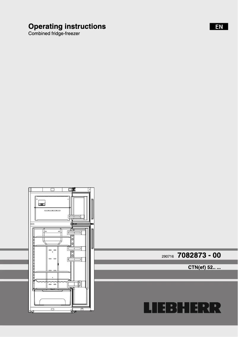 Imagen de la primera página del manual del dispositivo CTNef 5215