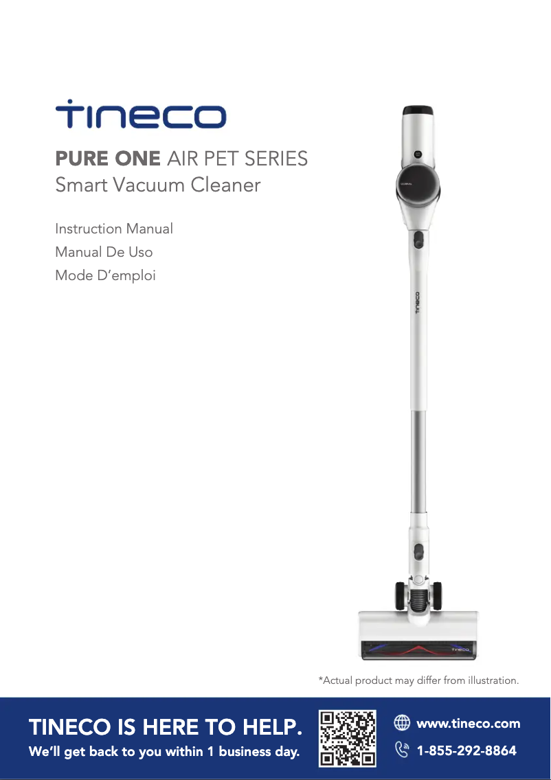 Página nº 1 - Manual de usuario Tineco Pure ONE Air Pet