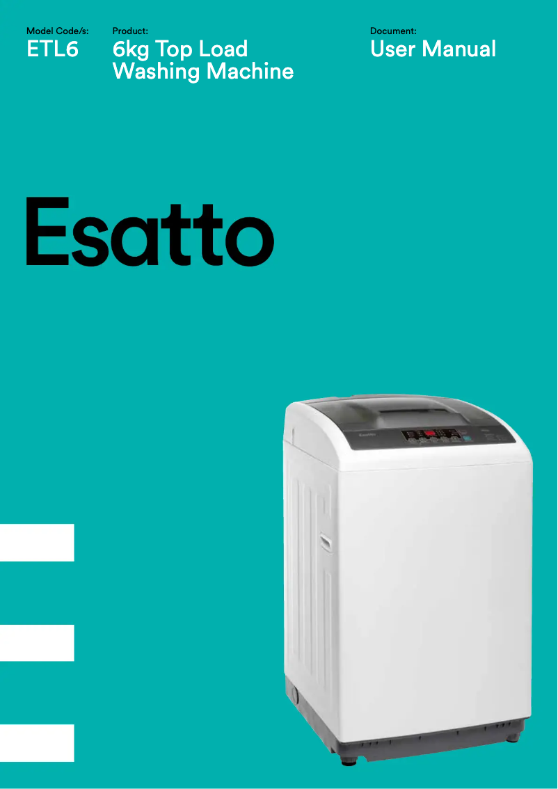 Página 1 del manual Manual de usuario Esatto ETL6