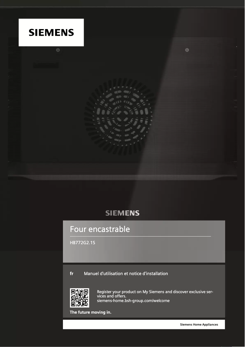 Imagen de la primera página del manual del dispositivo HB772G2B1S