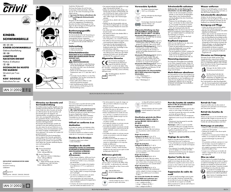 Imagen de la primera página del manual del dispositivo IAN 312002