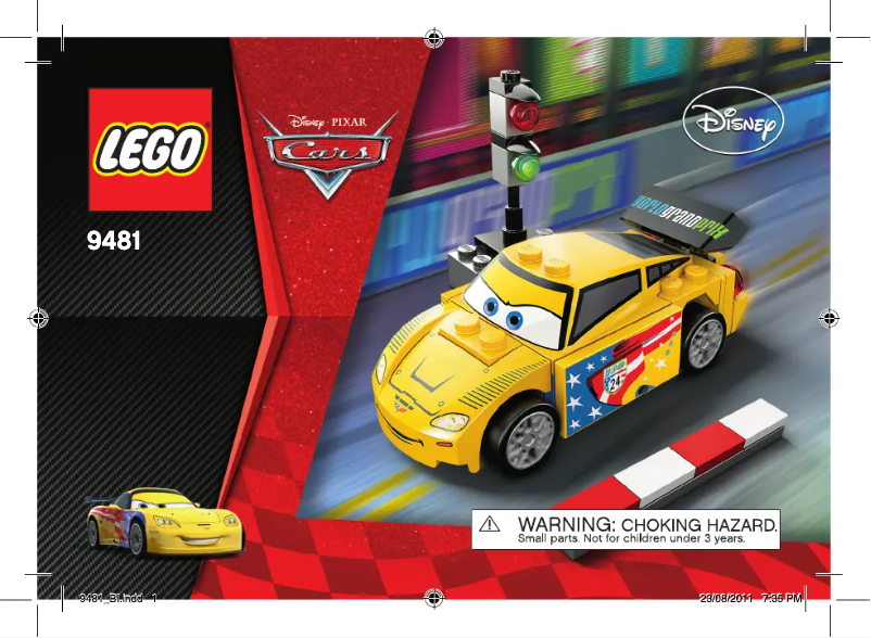 Página 1 del manual Manual de usuario Lego Cars 9481