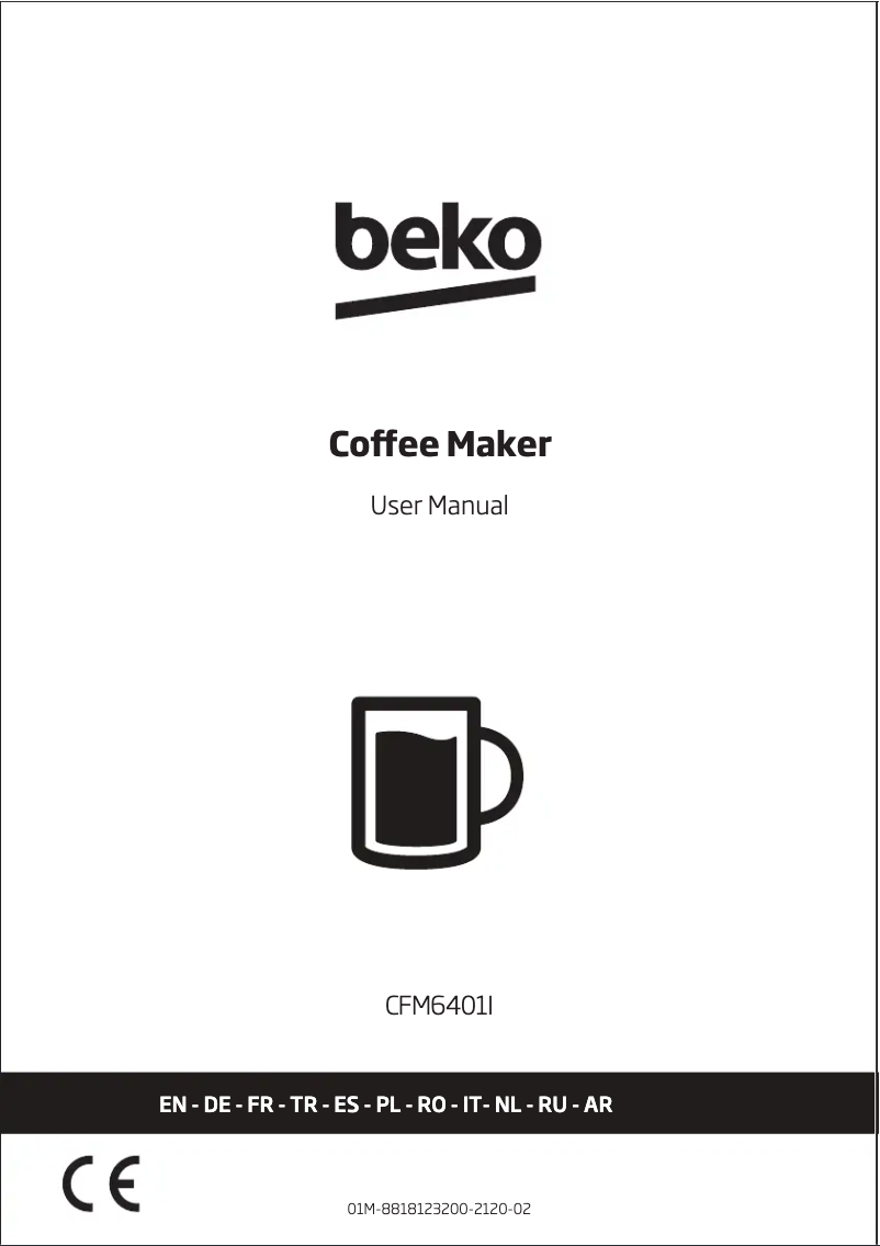 Página 1 del manual Manual de usuario Beko CFM6401I