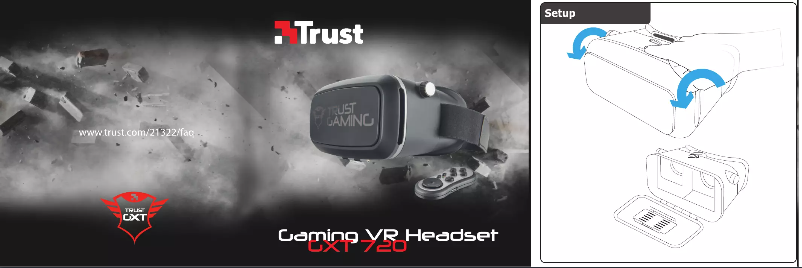 Página 1 del manual Manual de usuario Trust Exos GXT 720