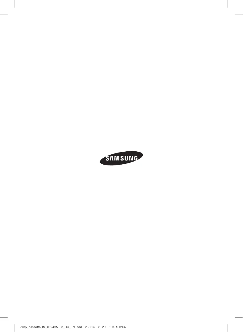 Página 1 del manual Guía de instalación Samsung AM018FN2DCH