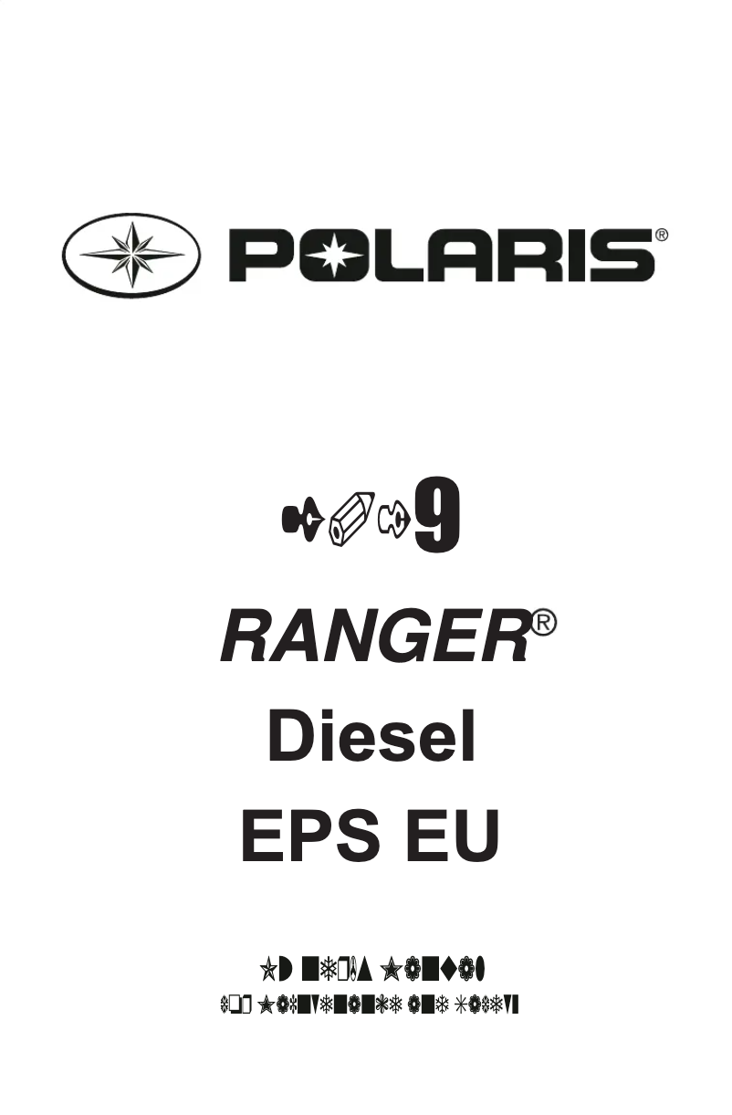 Página 1 del manual Manual de usuario Polaris RANGER Diesel EPS EU (2019)