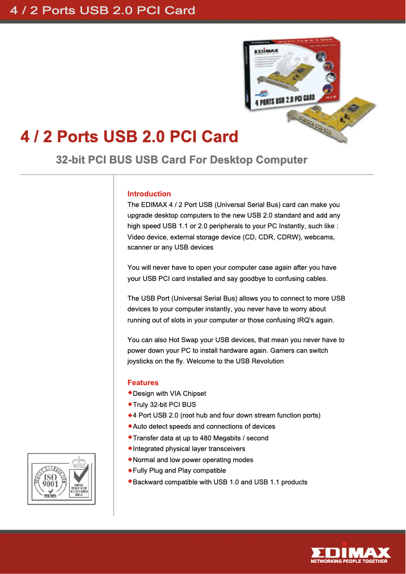 Imagen de la primera página del manual del dispositivo EU-CV4N