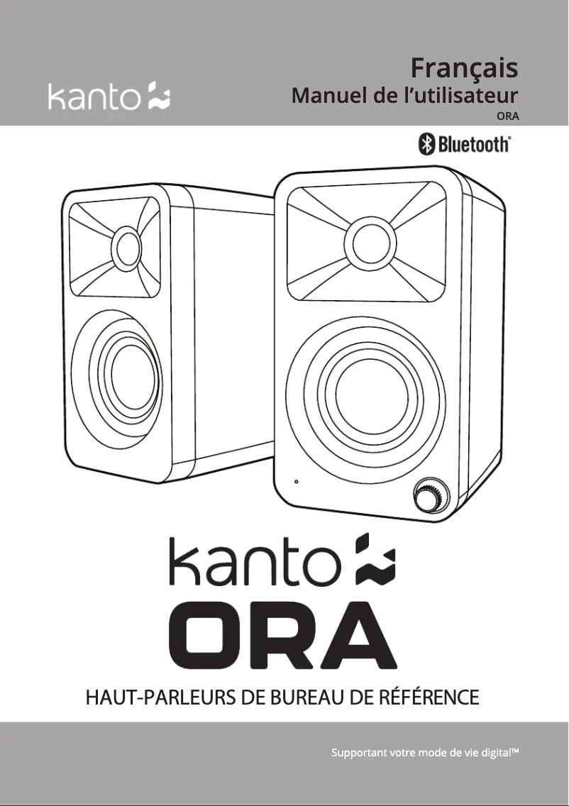Página nº 1 - Manual de usuario Kanto ORA