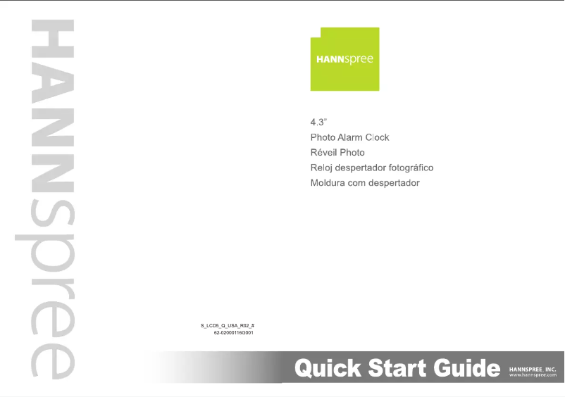 Página nº 1 - Manual de usuario Hanns.G SG4311SB