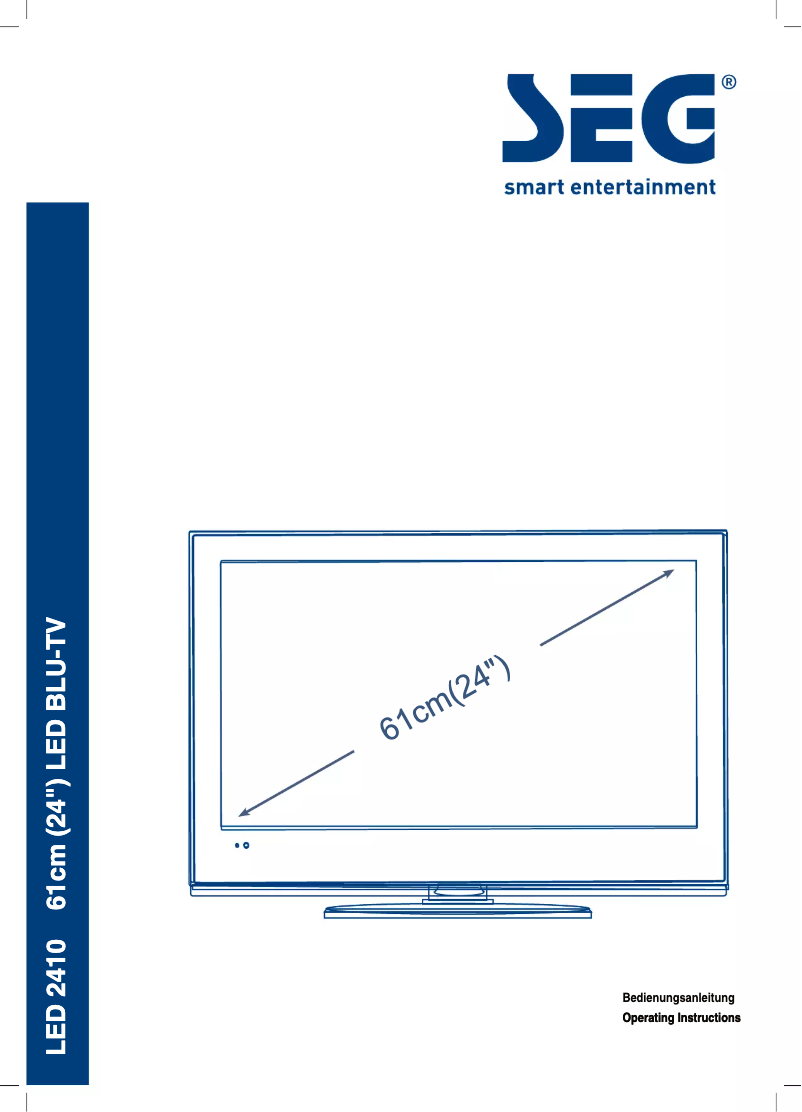 Imagen de la primera página del manual del dispositivo LED 2410