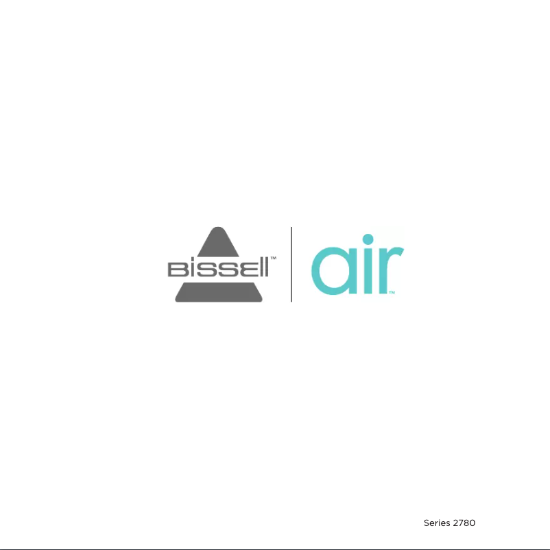 Página 1 del manual Manual de usuario Bissell MyAir