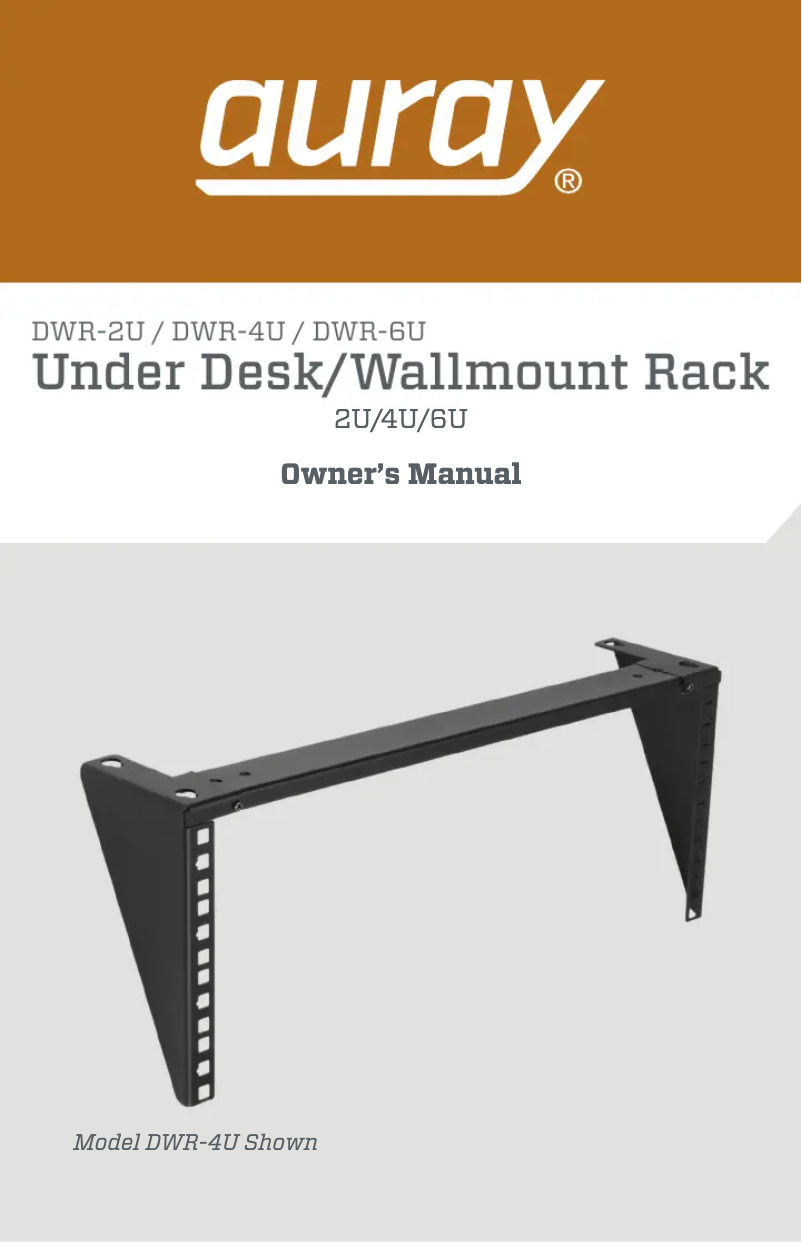 Imagen de la primera página del manual del dispositivo DWR-6U