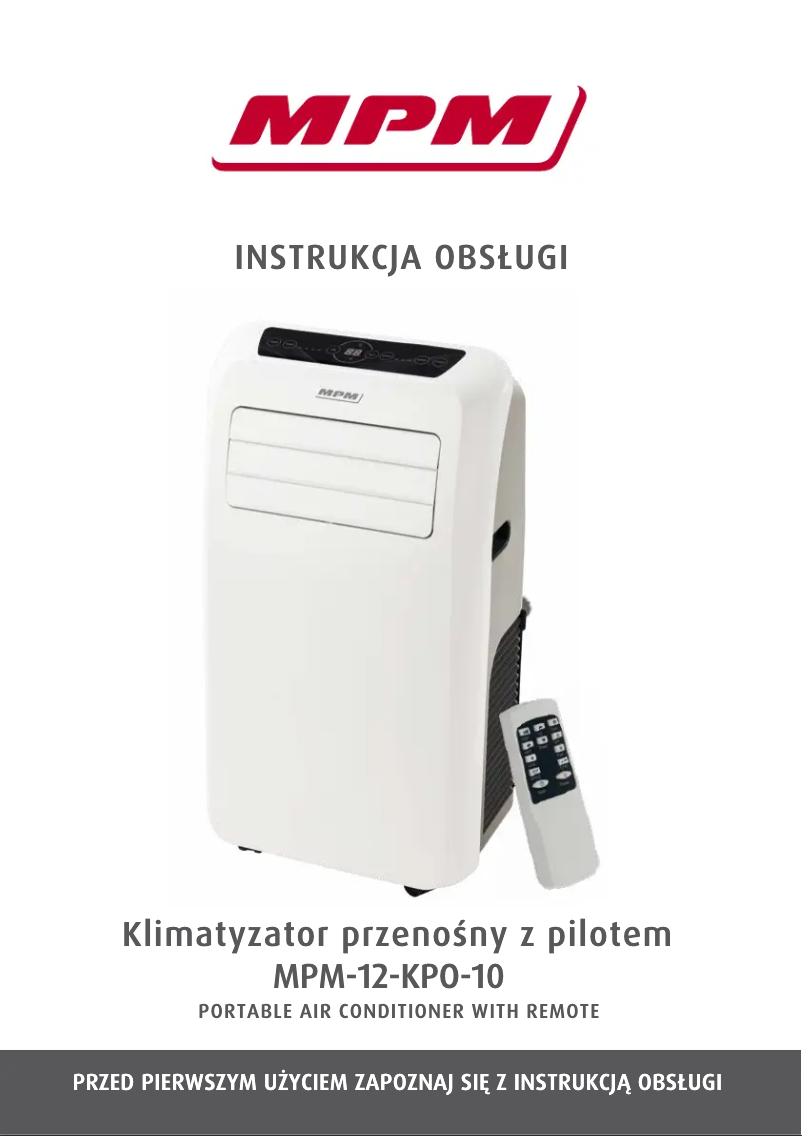 Imagen de la primera página del manual del dispositivo MPM-12-KPO-10