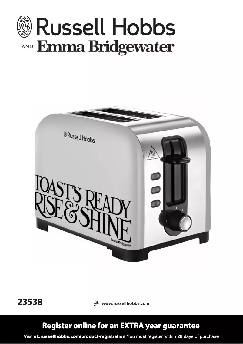 Imagen de la primera página del manual del dispositivo Emma Bridgewater 23538