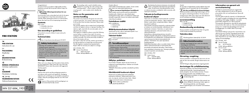 Imagen de la primera página del manual del dispositivo IAN 321684