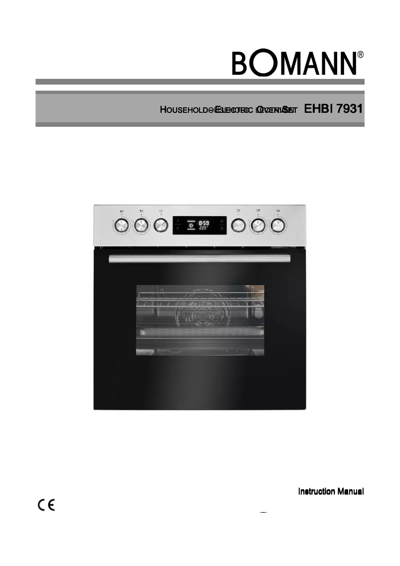 Página 1 del manual Manual de usuario Bomann EHBI 7931