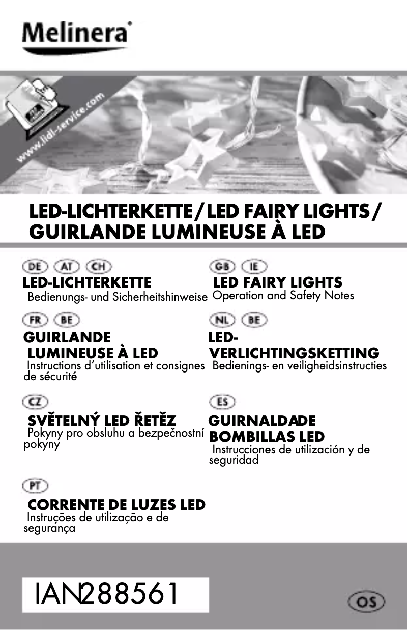 Imagen de la primera página del manual del dispositivo IAN 288561