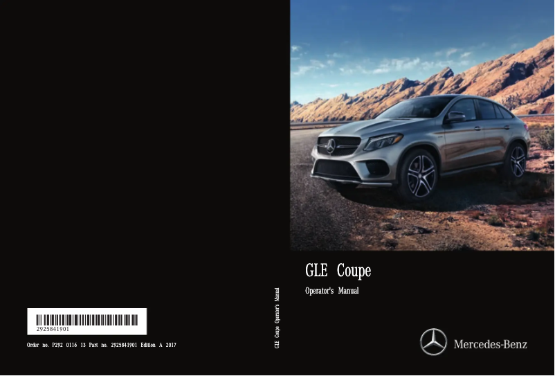 Página 1 del manual Manual de usuario Mercedes-Benz GLE-Class AMG (2017)