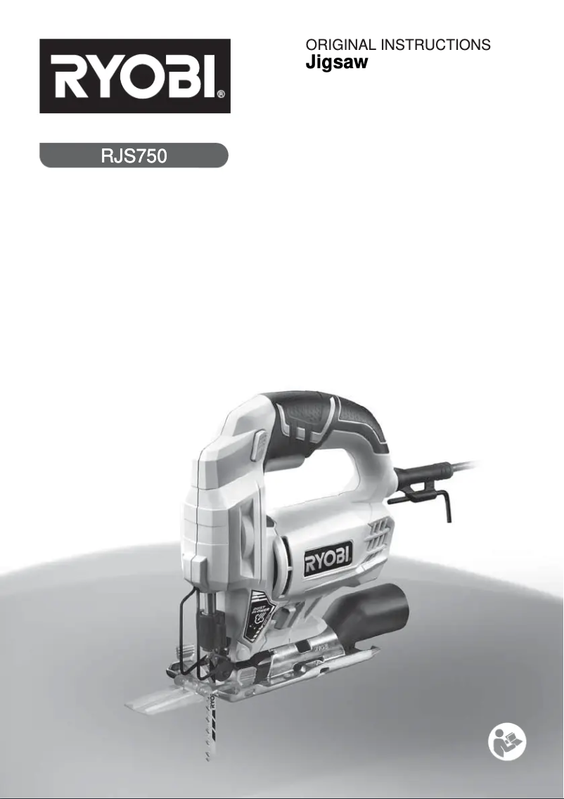 Imagen de la primera página del manual del dispositivo RJS750