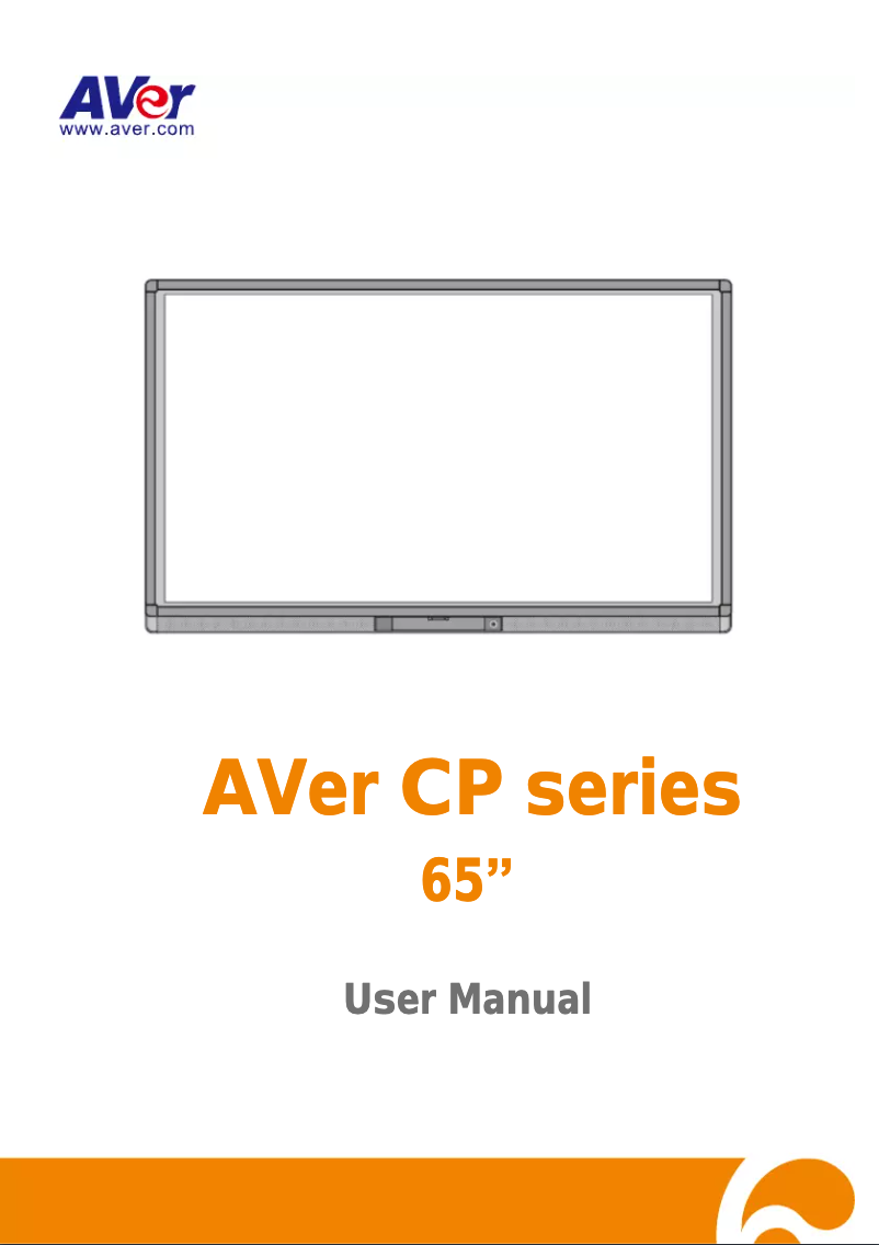 Imagen de la primera página del manual del dispositivo CP65