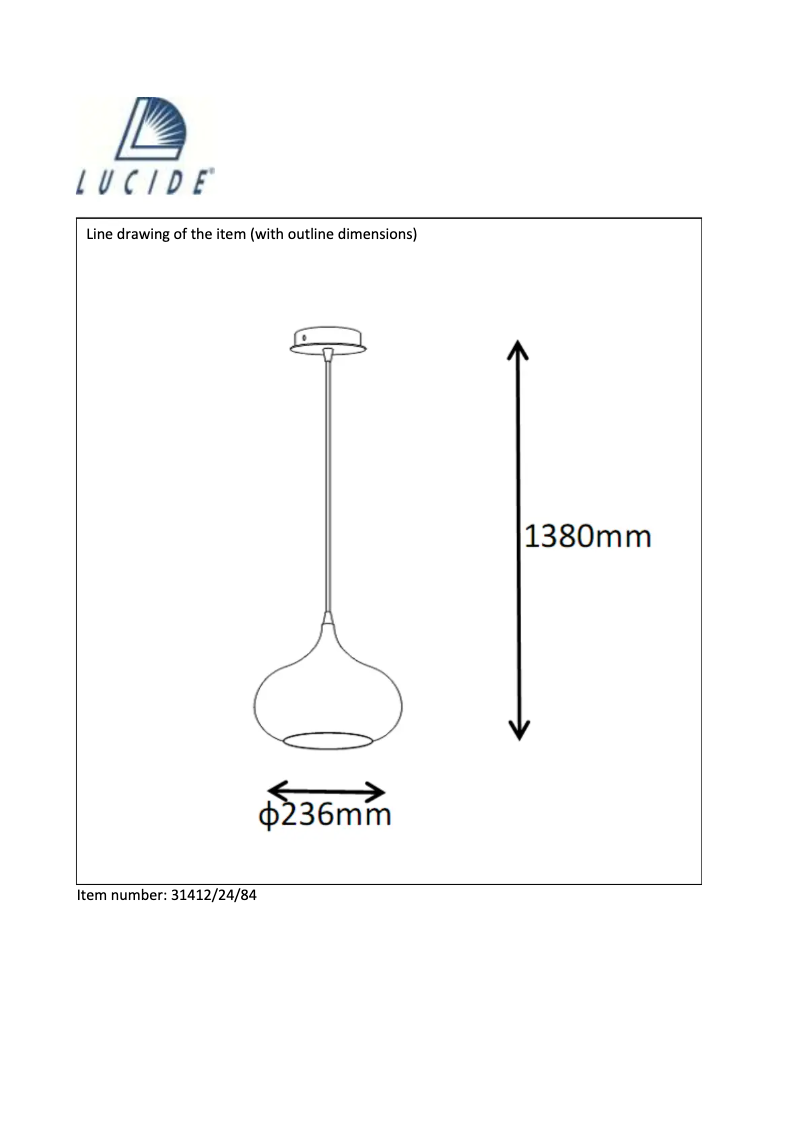 Página 1 del manual Manual de usuario Lucide Riva