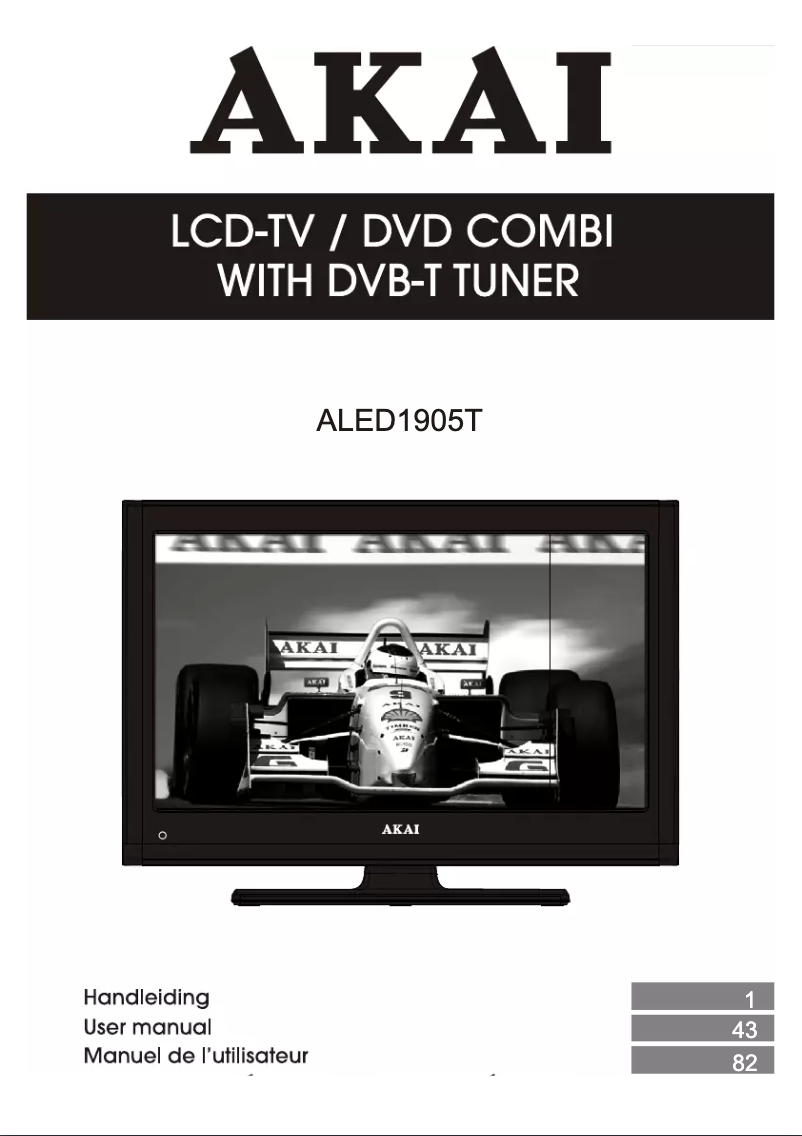 Página 1 del manual Manual de usuario AKAI ALED1905TWE