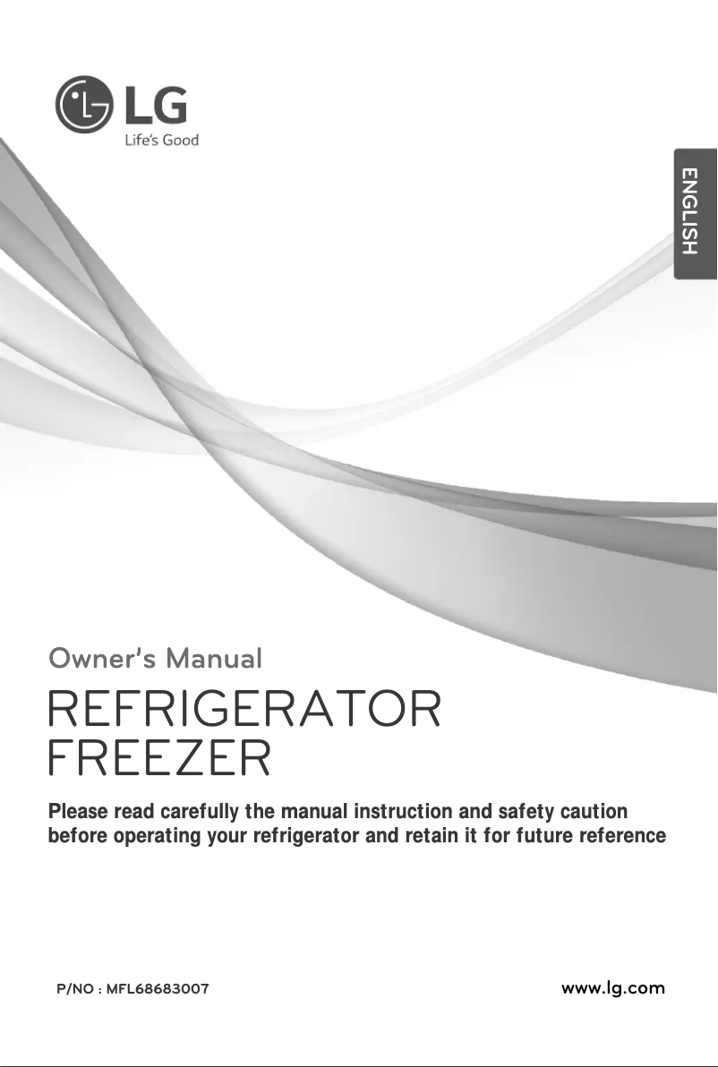 Página nº 1 - Manual de usuario LG GN-B392SQCG