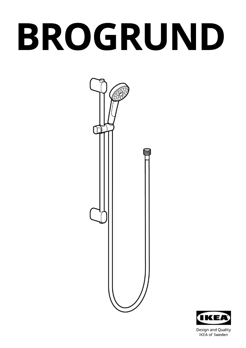 Imagen de la primera página del manual del dispositivo BROGRUND 604.462.58