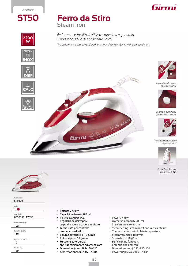 Imagen de la primera página del manual del dispositivo ST50