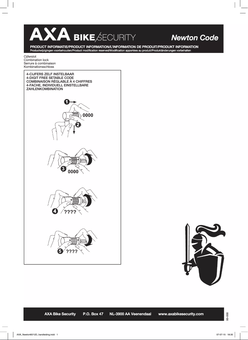 Página 1 del manual Manual de usuario AXA Newton