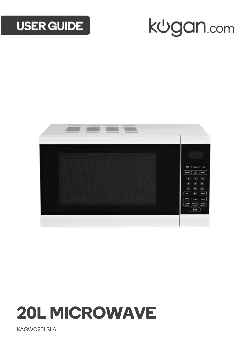 Página 1 del manual Manual de usuario Kogan KAGWO20LSLA