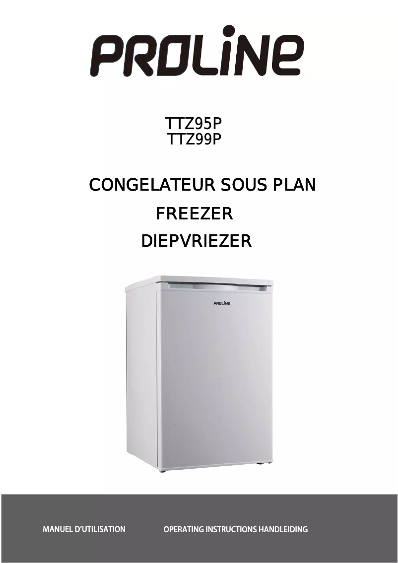 Página 1 del manual Manual de instrucciones Proline TTZ95P