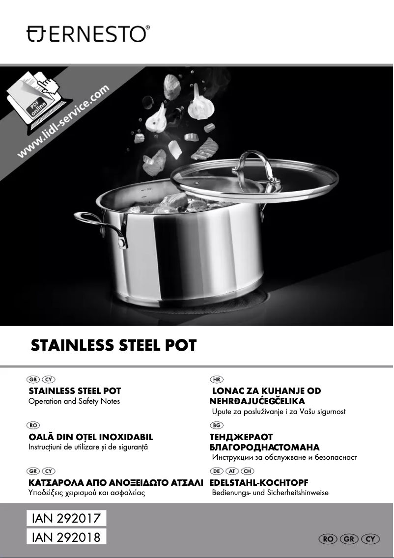 Página 1 del manual Manual de usuario Ernesto IAN 279406