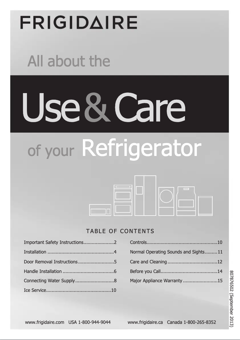 Imagen de la primera página del manual del dispositivo FFHT1515LW