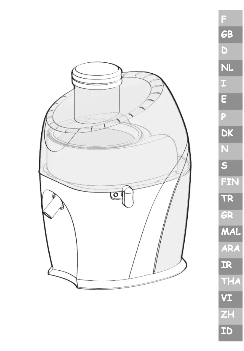 Imagen de la primera página del manual del dispositivo JU320172