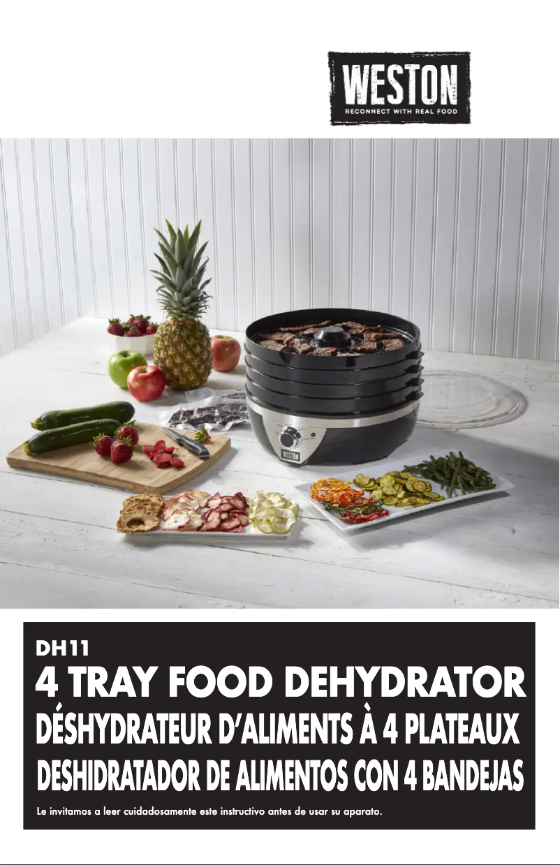 Página nº 1 - Manual de usuario Weston DH11