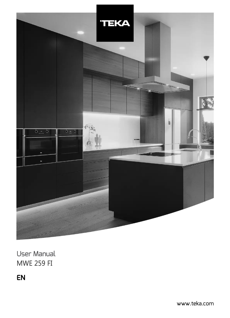 Página 1 del manual Manual de usuario Teka MWE 259 FI