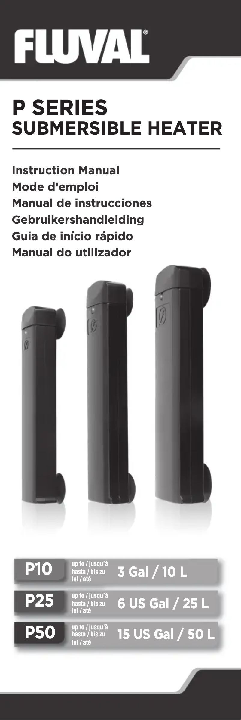 Imagen de la primera página del manual del dispositivo P50