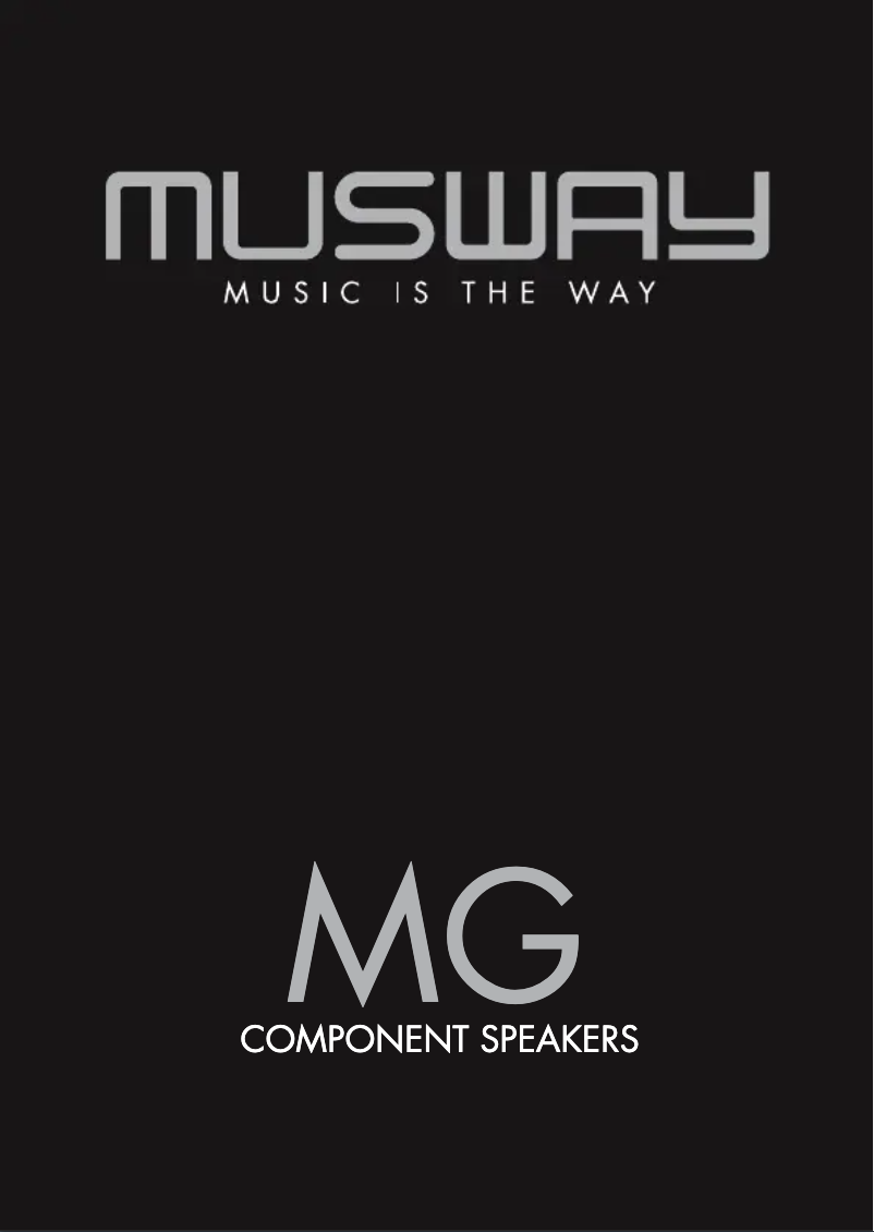 Página nº 1 - Manual de usuario Musway MG6.2W