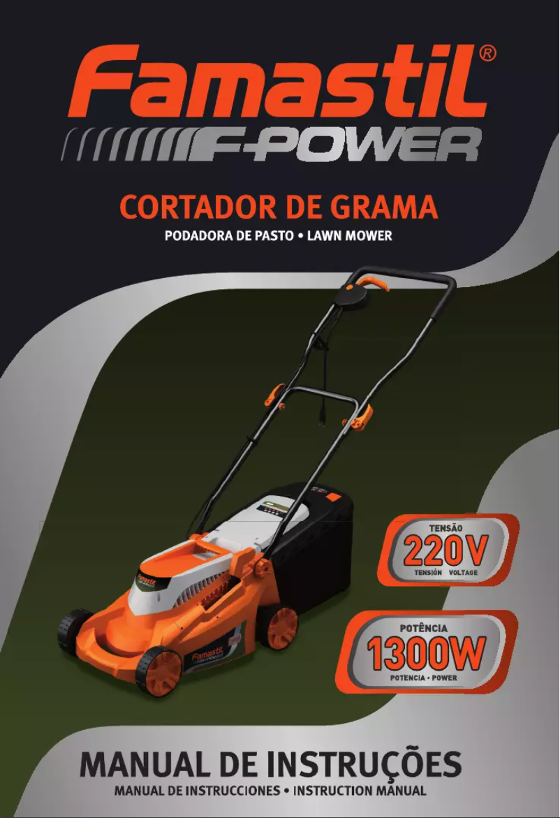 Página 1 del manual Manual de usuario Famastil F-Power 1300W