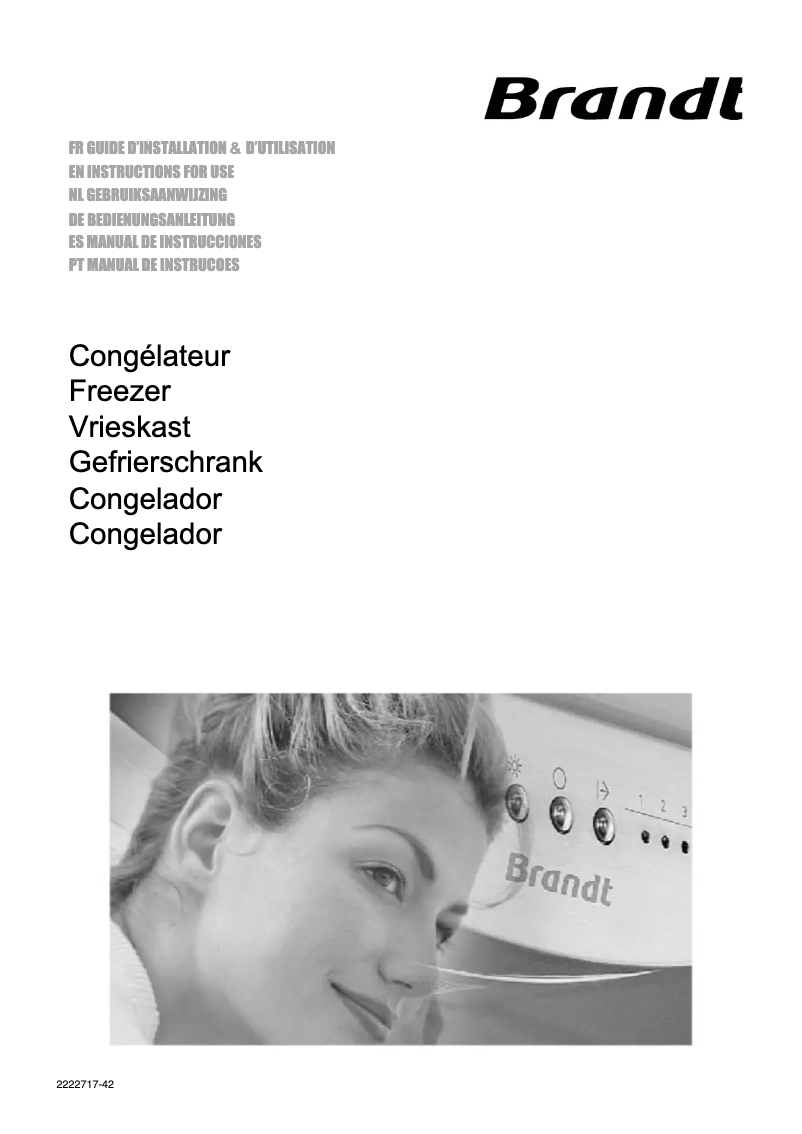 Imagen de la primera página del manual del dispositivo FB1000E