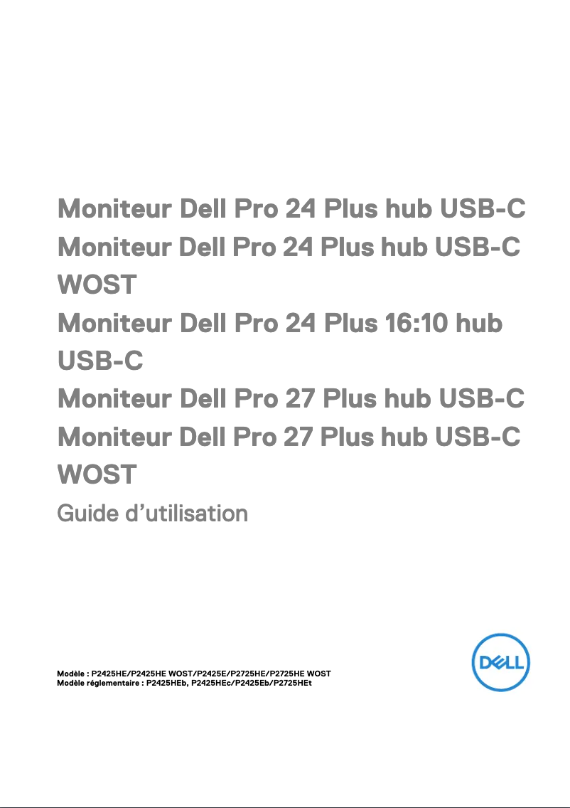 Imagen de la primera página del manual del dispositivo P2425E