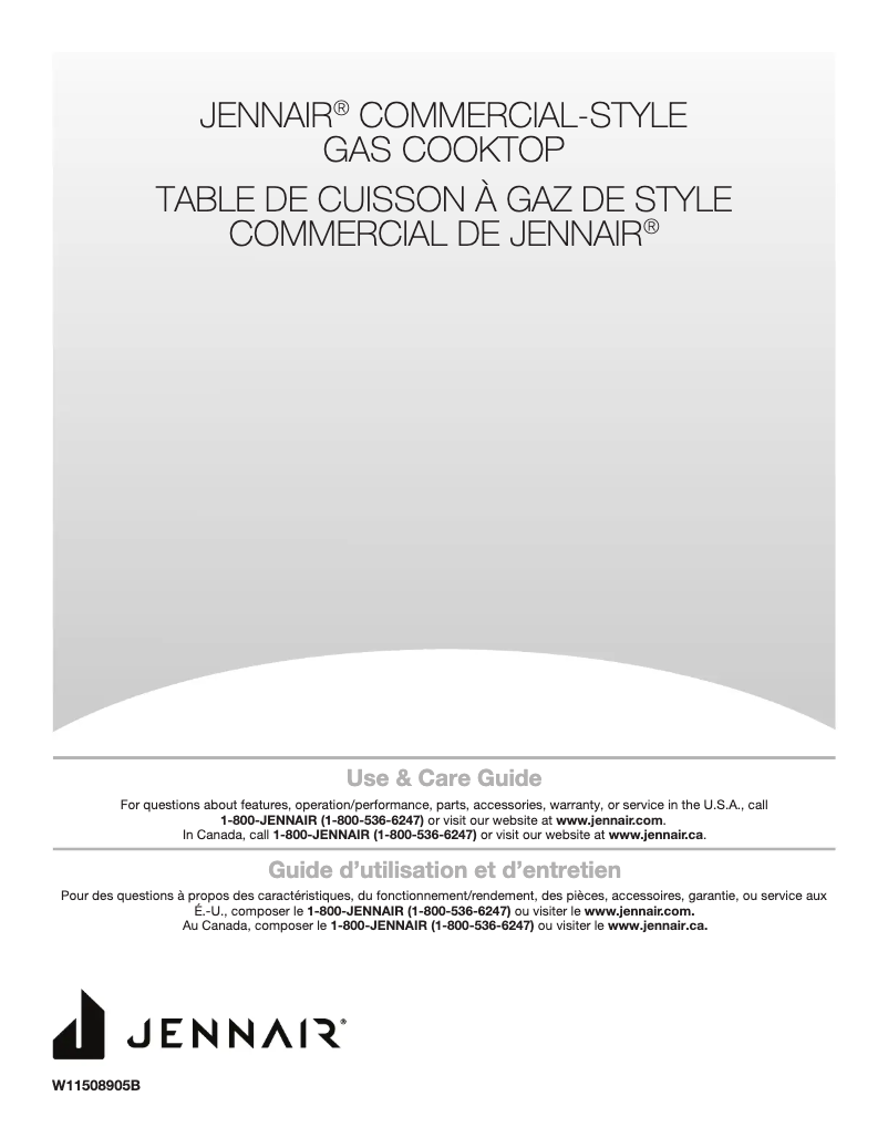 Imagen de la primera página del manual del dispositivo JGCP436HL