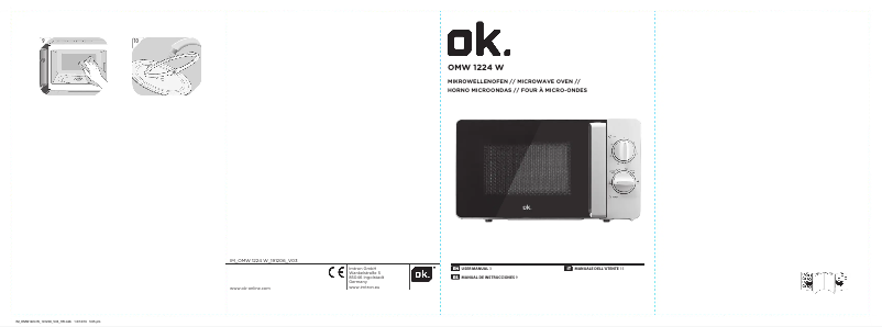 Imagen de la primera página del manual del dispositivo OMW 1224 W